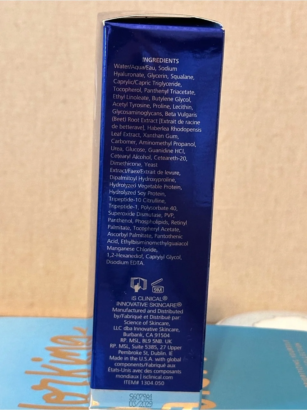 IS Clinical Reparative Moisture Emulsion - Blue